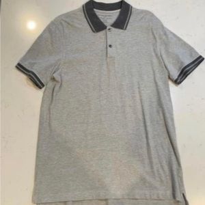 Banana Republic Polo 2-Toned Grey M